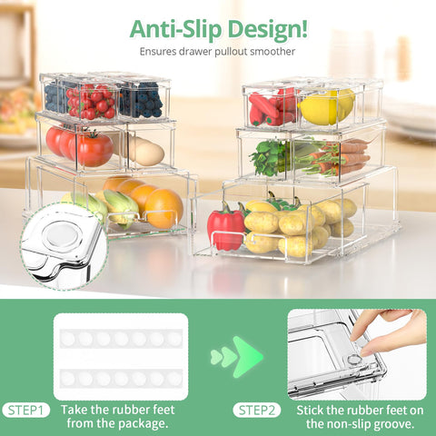 damynuo large drawer open showing pull-out access and easy-reach benefit