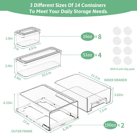 damynuo small container closeup highlighting clear PET and portion control benefit
