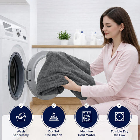 DAN RIVER next-to-standard towel comparison showing larger size and better coverage