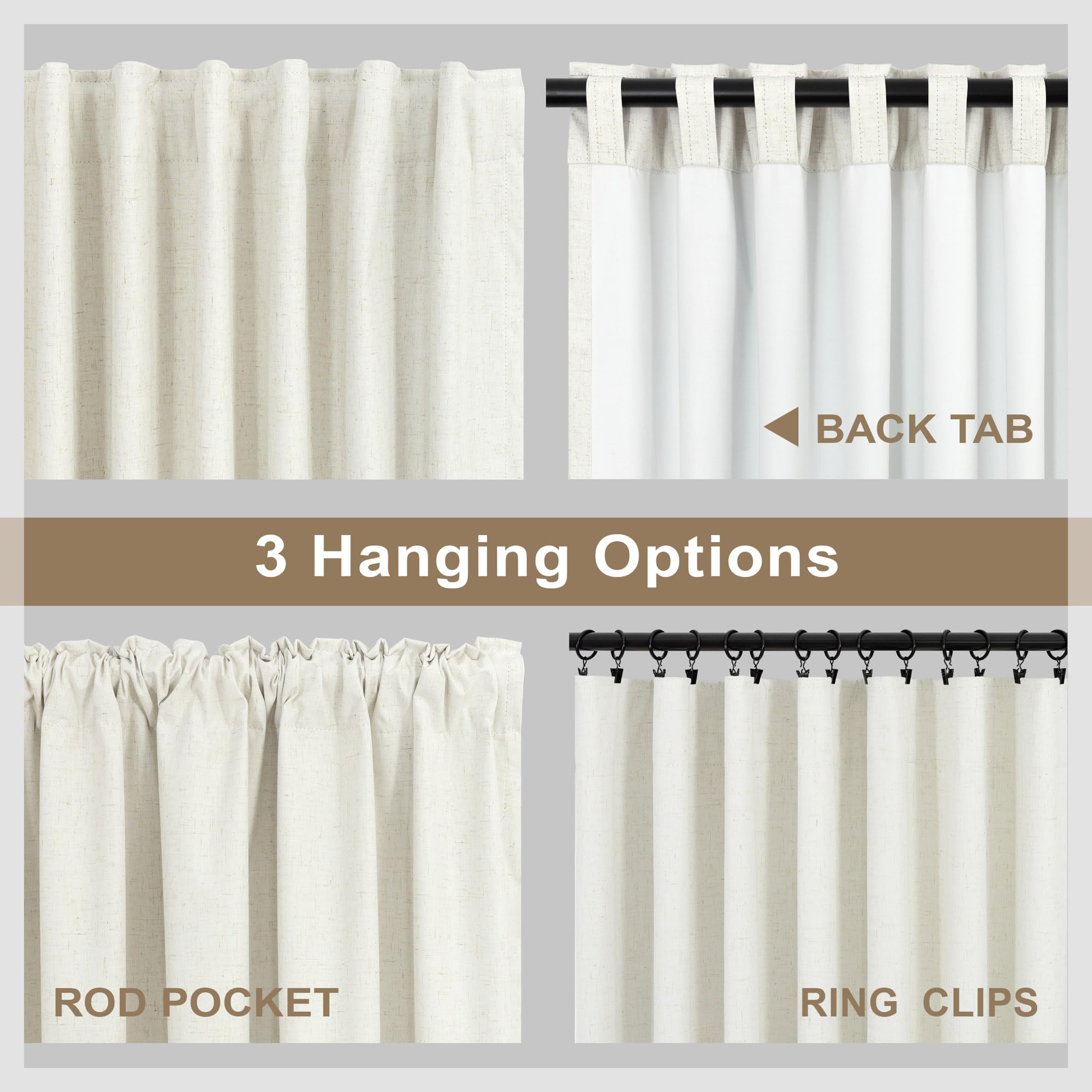 DANCURTON in bedroom setup demonstrating blackout benefit and cozy atmosphere