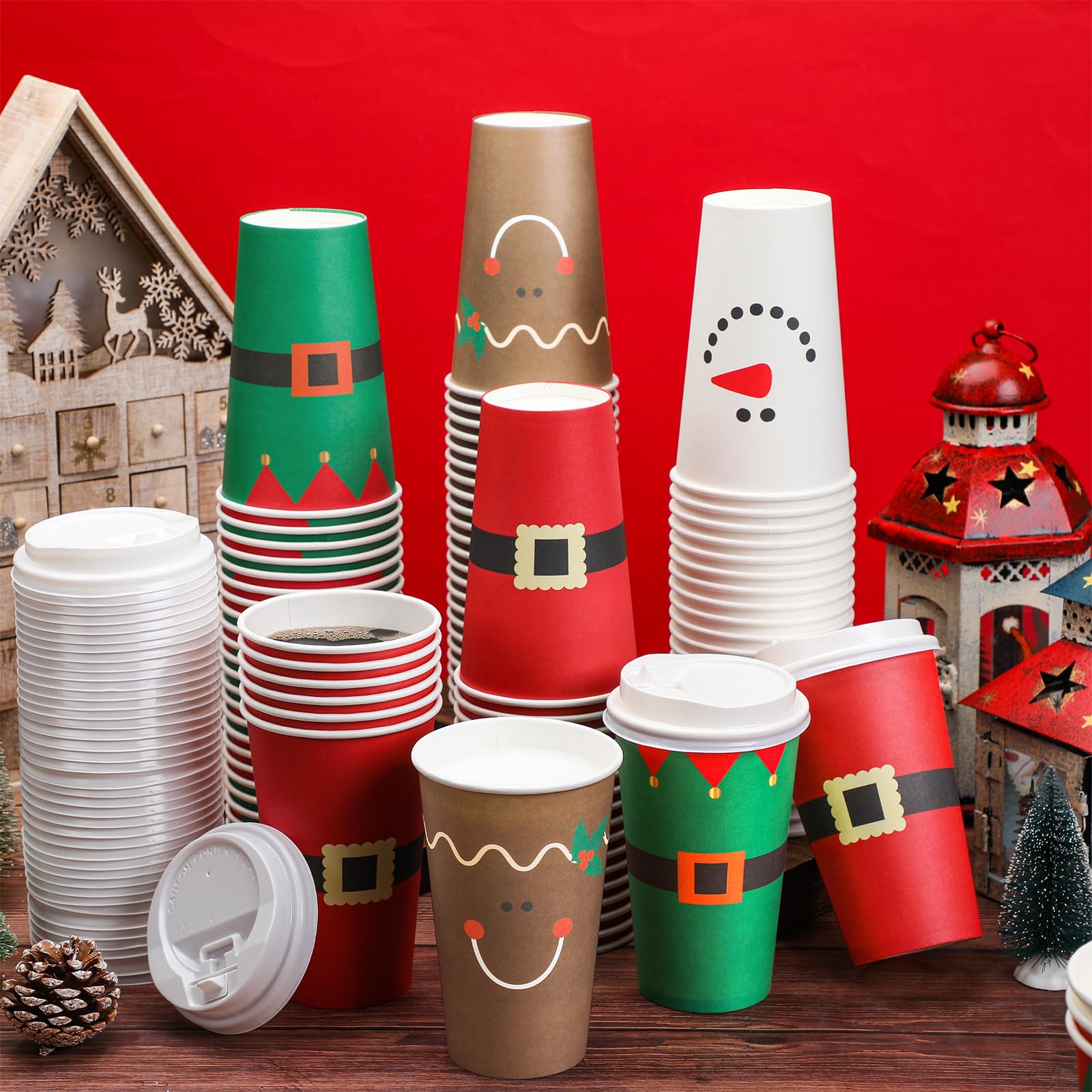 Dandat front packaging showing festive cups and quantity benefit