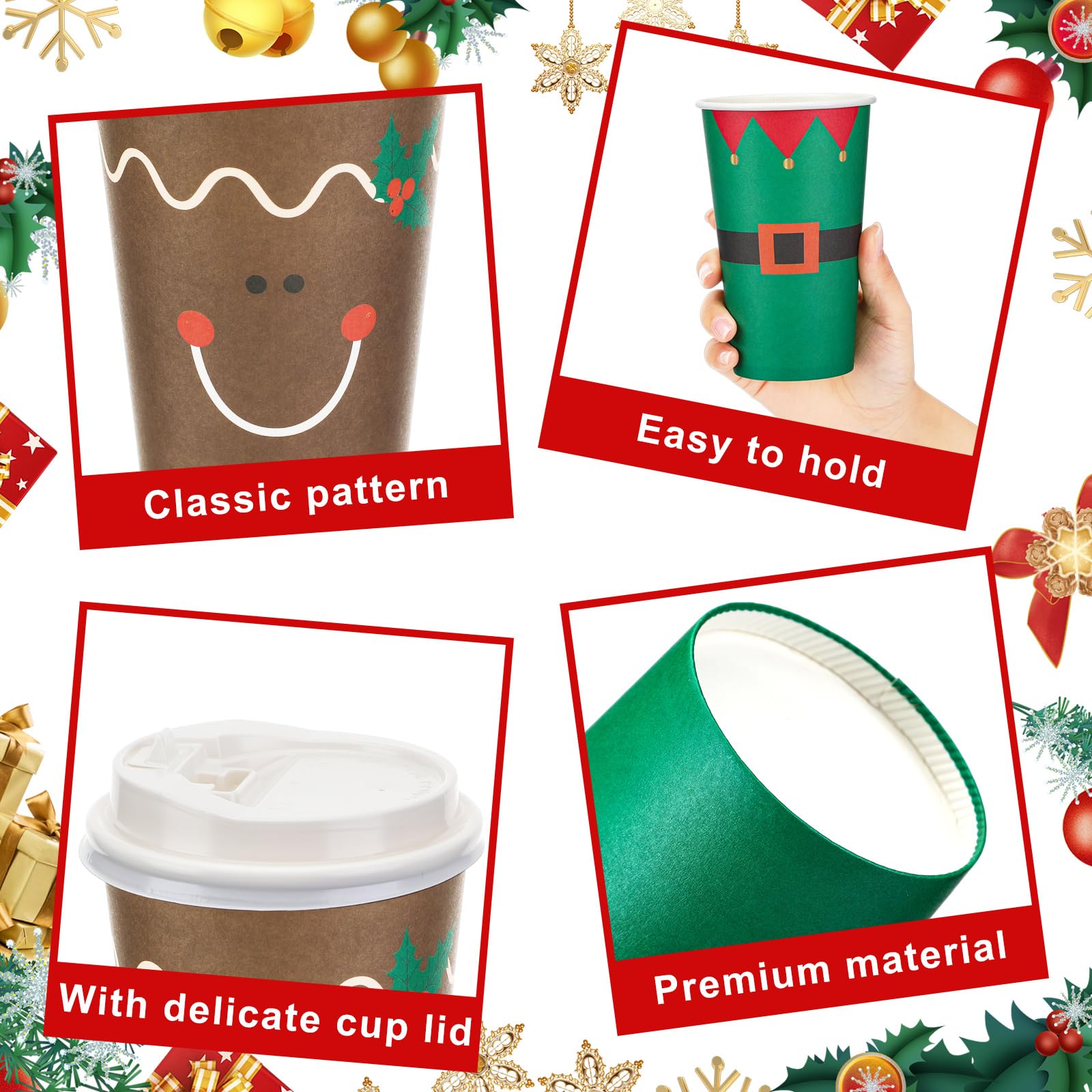 Dandat cup held in hand showing 16 oz size convenience