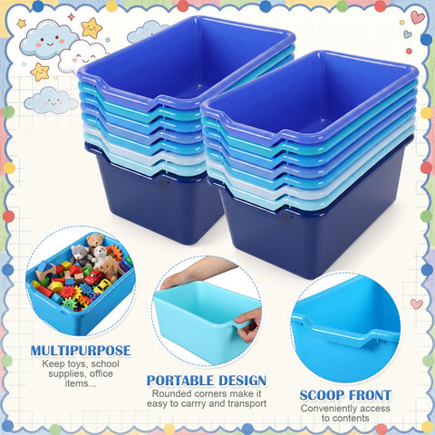 Dandat bin with books and toys illustrating size and storage capacity