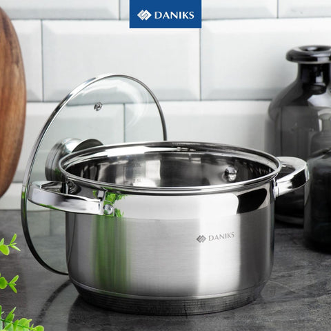 Daniks pot filled with soup ready to serve illustrating family meal readiness