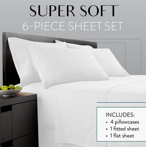 Danjor Linens close-up of brushed microfiber texture for soft comfortable feel