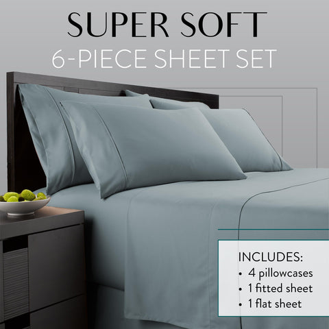 Danjor Linens microfiber close-up illustrating soft brushed texture and comfort