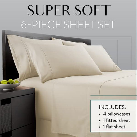 Danjor Linens fitted sheet deep pocket detail demonstrating secure fit and mattress protection