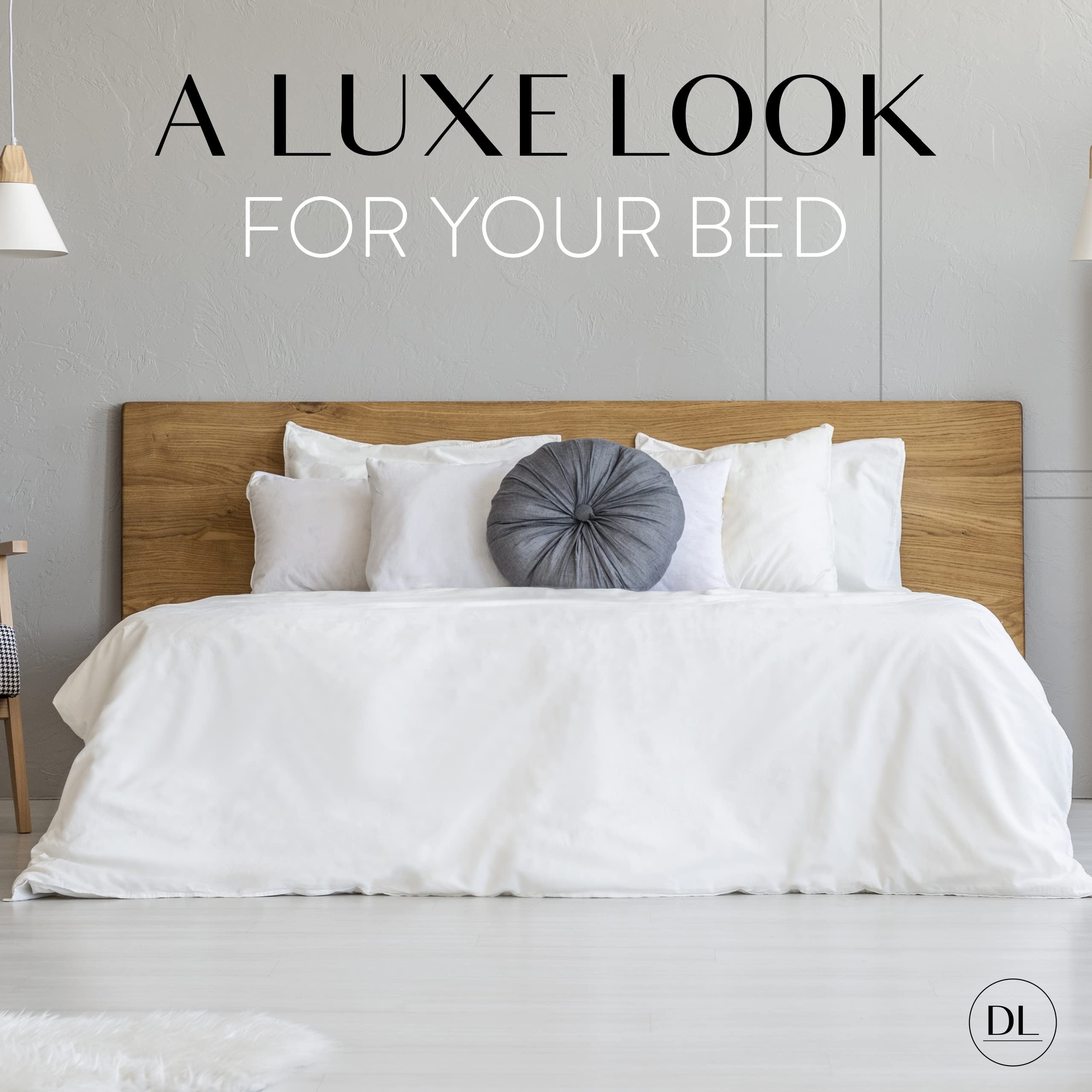 Danjor Linens sheet on mattress showing scale and deep-pocket compatibility