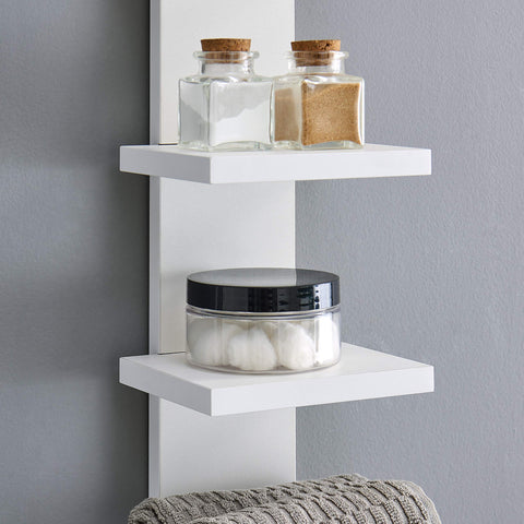 Danya B laminate finish close-up highlighting smooth surface for easy cleaning