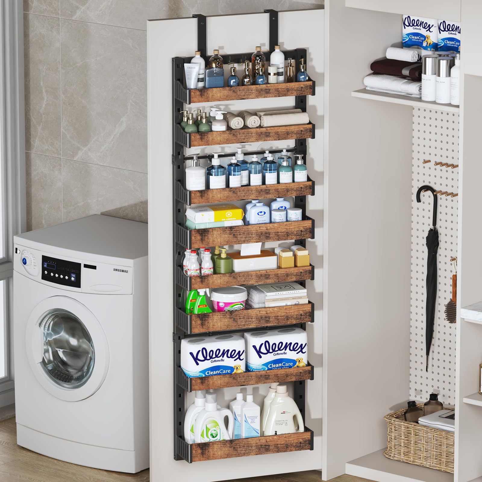 DAOTENGQL lifestyle scene in pantry showcasing tidy, accessible household organization