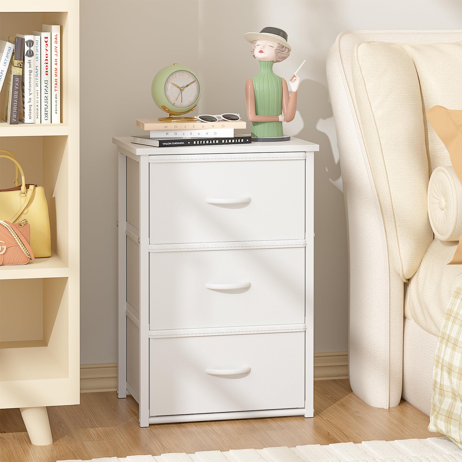 DAOUTIME staged in bedroom showing tidy organization and style benefit