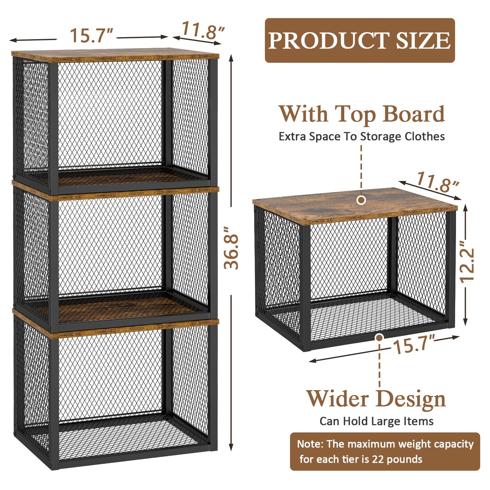 DAOUTIME close-up of wooden top displaying smooth finish and sturdy surface for bags