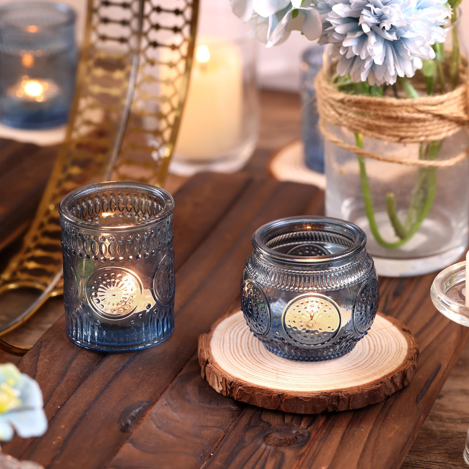 DARJEN gift-boxed votive holders ready for weddings and event favors