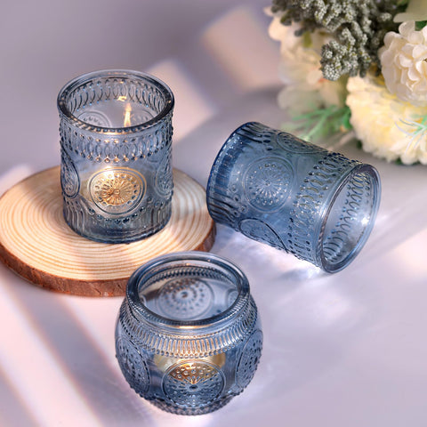 DARJEN two holders styled on mantel adding vintage decorative charm