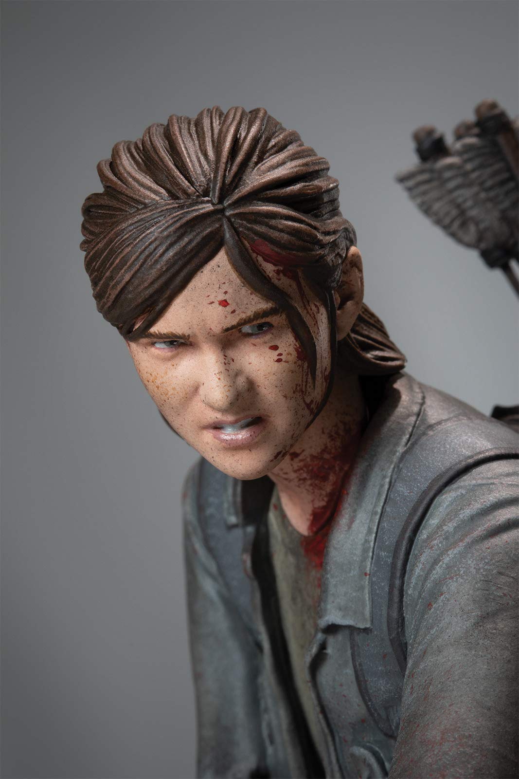 Dark Horse Ellie close-up face detail capturing likeness and expression