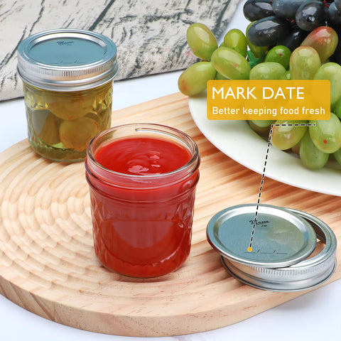Datttcc bathroom jars holding cotton pads for stylish storage