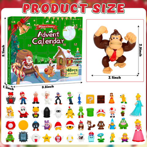 Daughe mini figure hung as an ornament bringing compact holiday charm