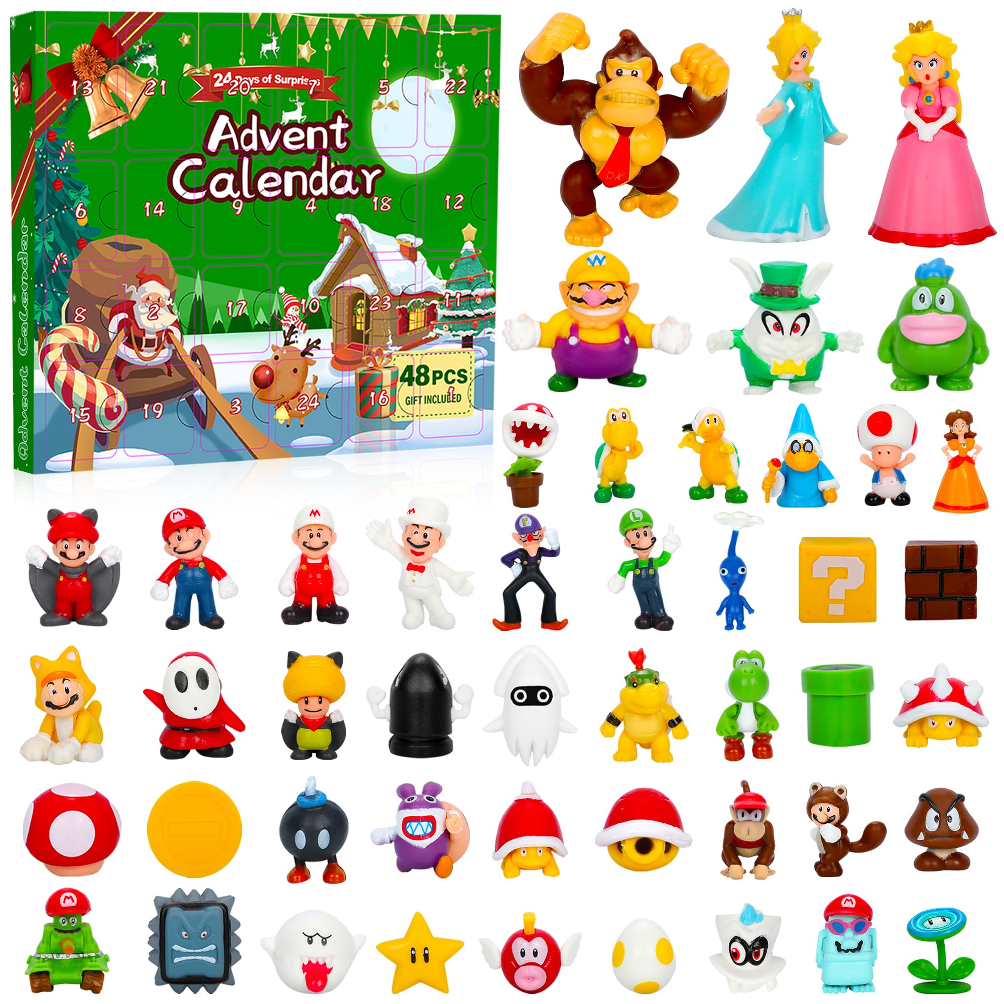 Daughe front packaging showing numbered doors and festive design for easy gifting