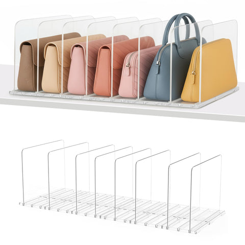 DAVIDOK assembled organizer front view showing clear modular storage and easy access