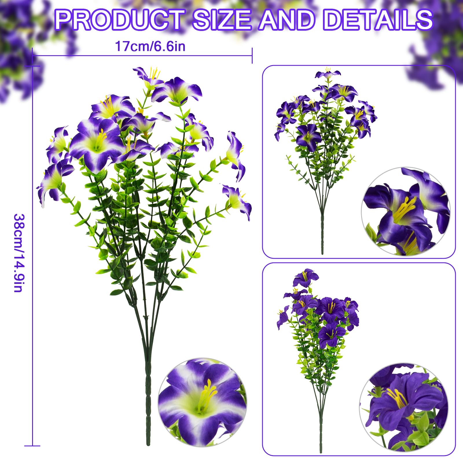 Daynight petunia petal close-up revealing lifelike texture and color depth