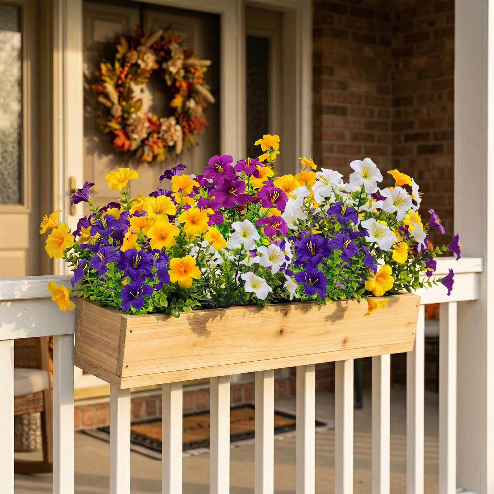Daynight planter on porch showing instant curb appeal and low-maintenance benefit