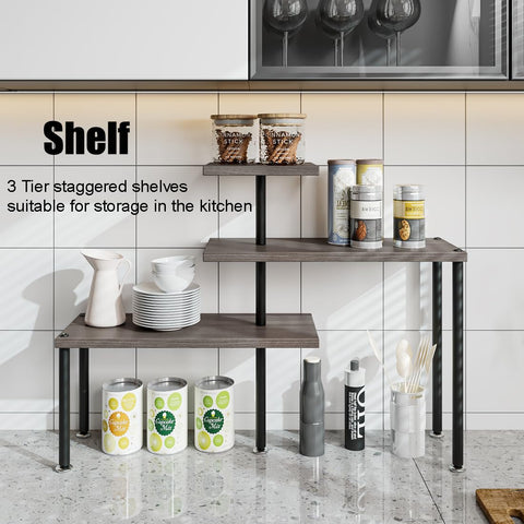 Dazioter placed on bathroom vanity showing accessible toiletry storage benefit