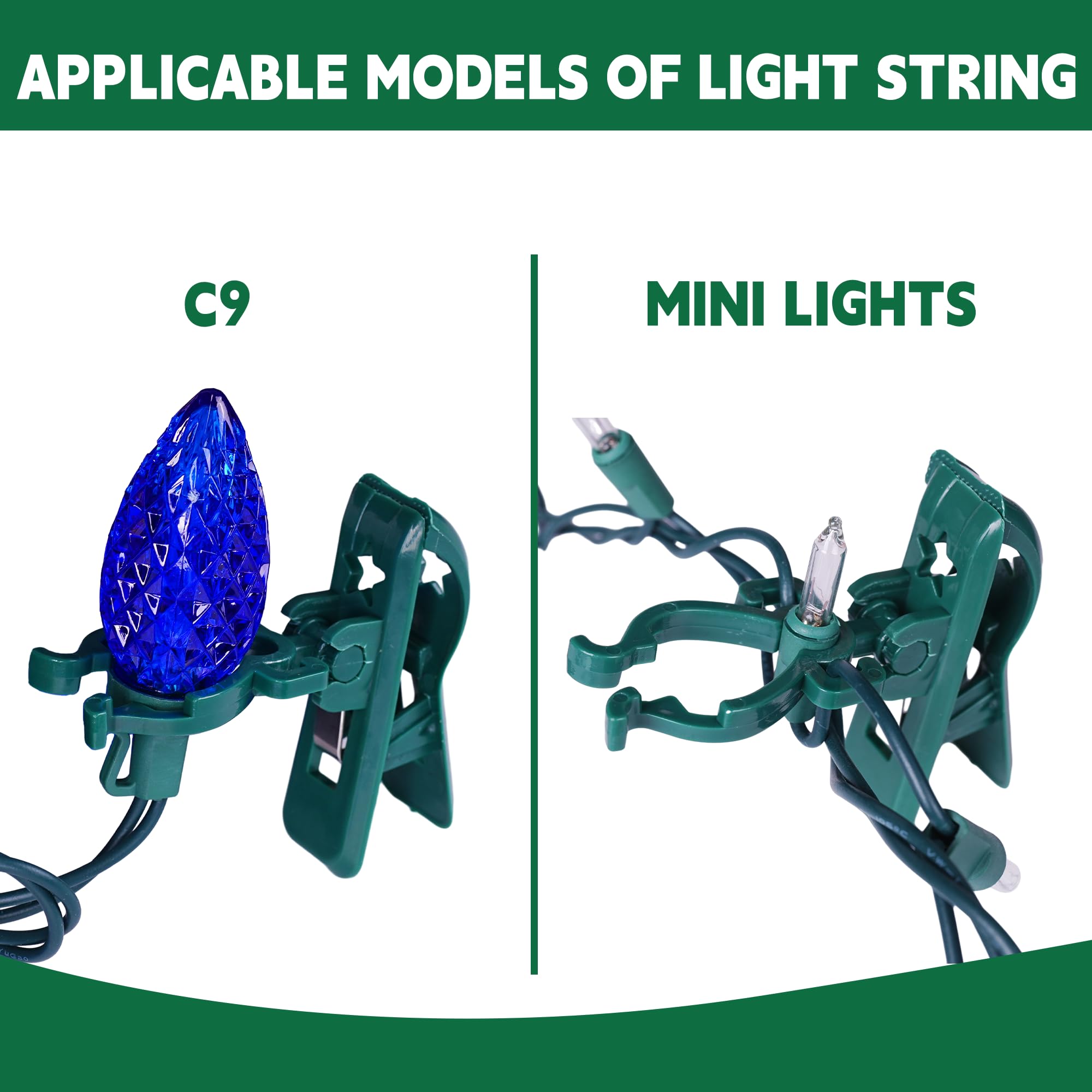 Dazzle Bright clip next to ruler showing compact size and easy handling benefit