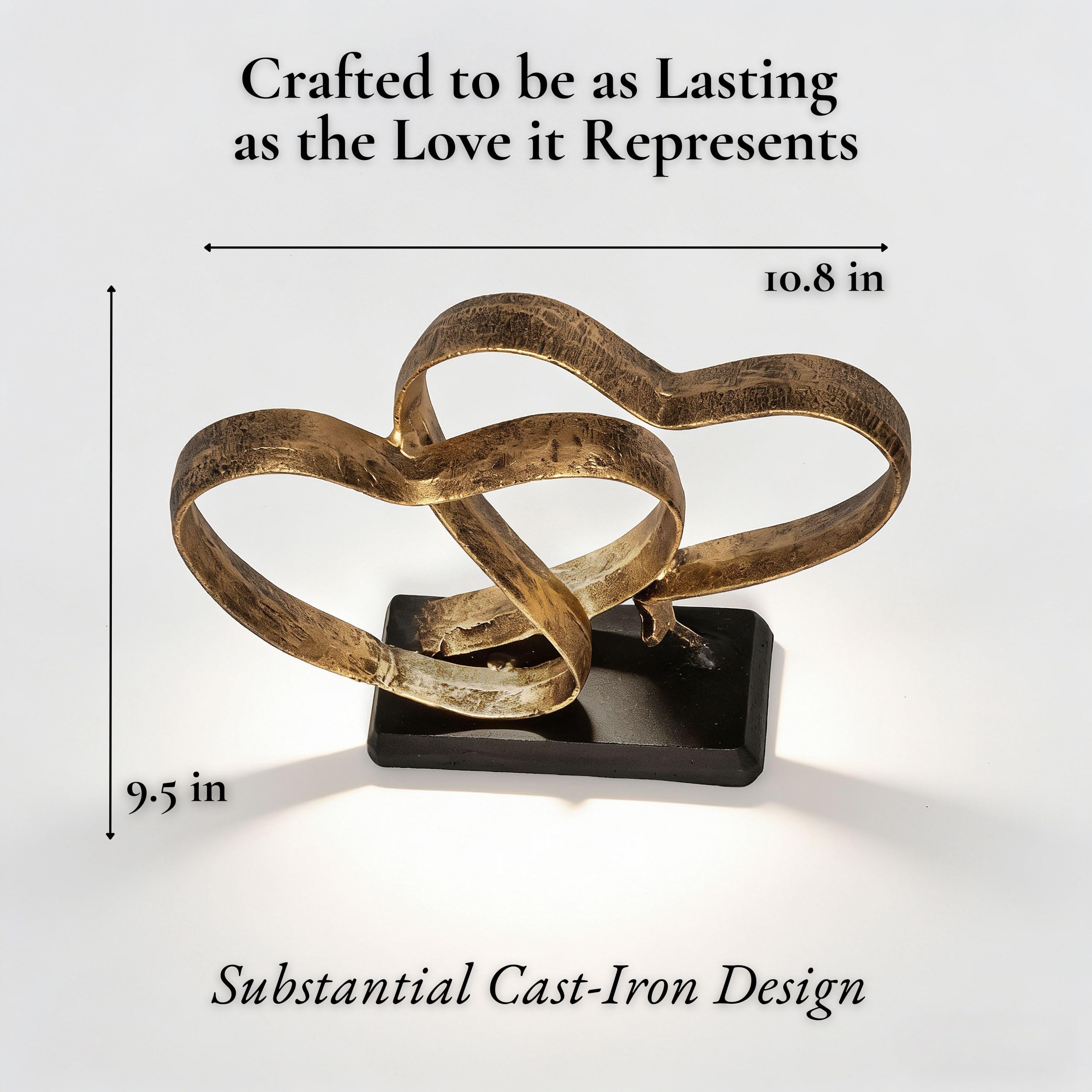 DCAPILLA full sculpture pair displayed together providing symbolic unity benefit
