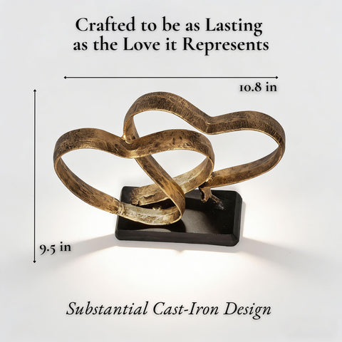 DCAPILLA full sculpture pair displayed together providing symbolic unity benefit