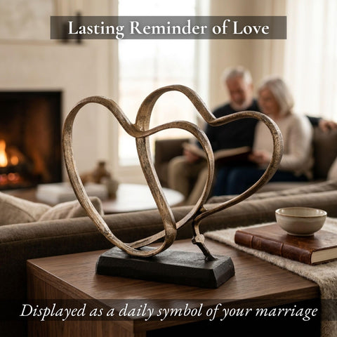 DCAPILLA hand holding sculpture to show scale and compact display benefit