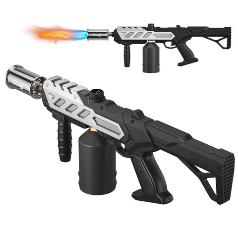 Dceefff torch front view showing robust build and ergonomic grip benefit