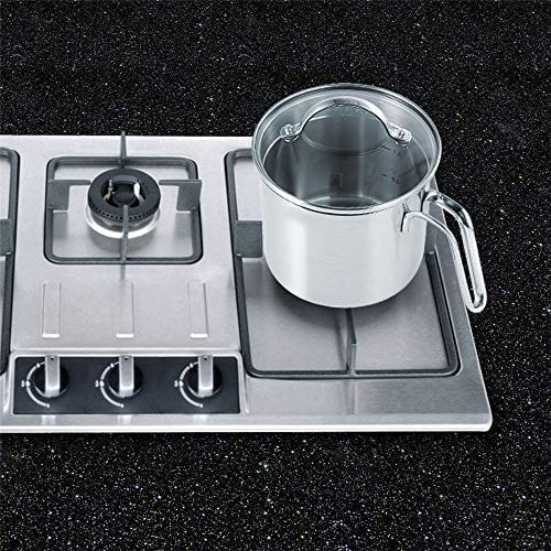 DCIGNA tempered glass lid with strainer holes for simple draining