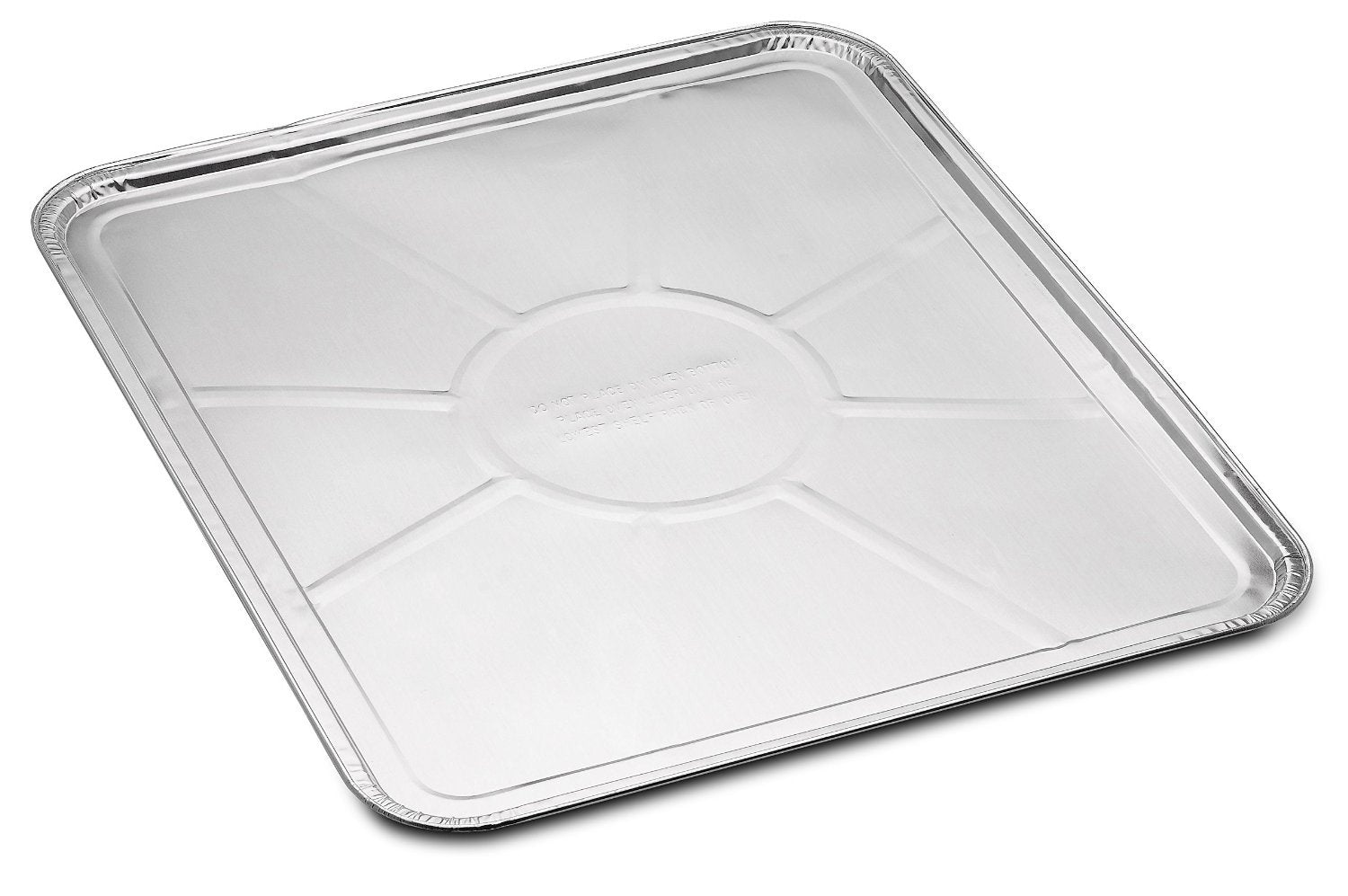 DCS Deals liner lying flat in electric oven, protects oven floor from drips