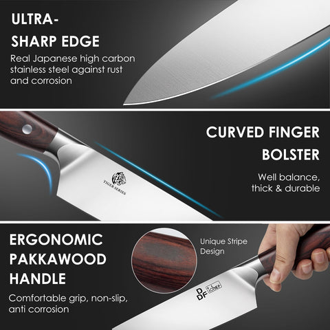 DDF iohEF pakkawood handle texture closeup offering ergonomic grip benefit