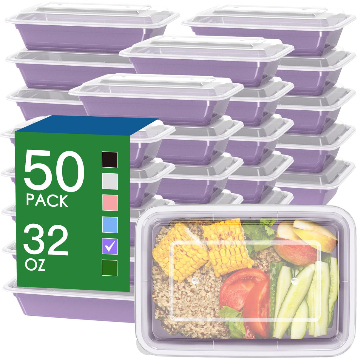 Dealusy front packaging lilac showing full 50-pack and value benefit