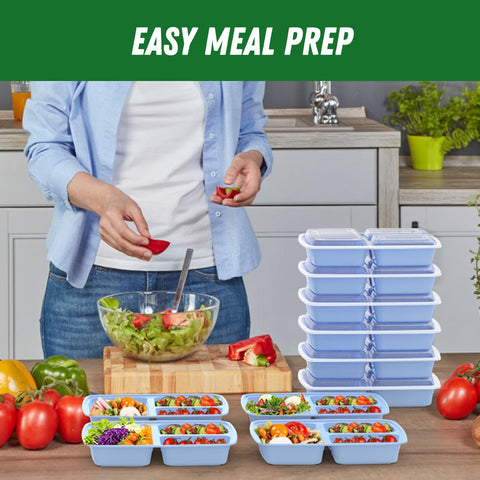 Dealusy container inside freezer showing safe cold storage and meal preservation