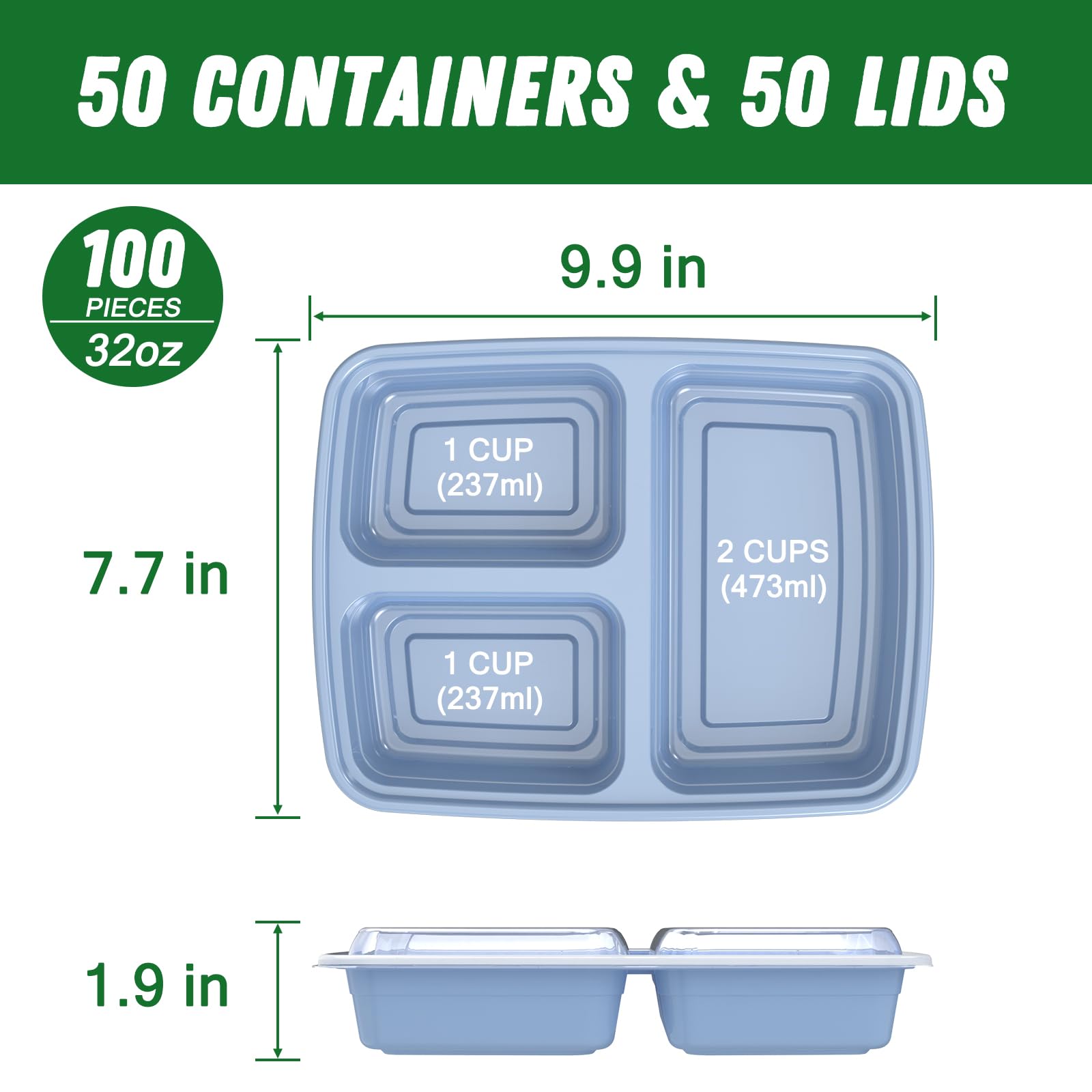 Dealusy close-up of lid seal highlighting leakproof protection for transport