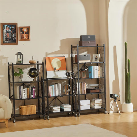 DEANIC folded flat profile for compact storage and transport