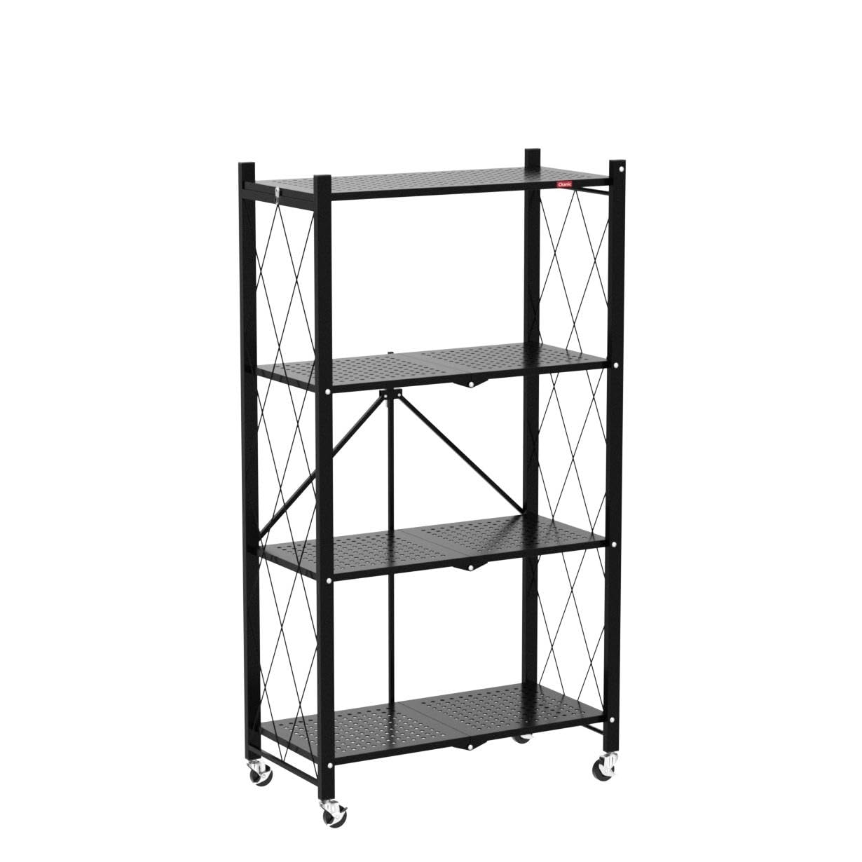 DEANIC top shelf close-up highlighting durable metal surface