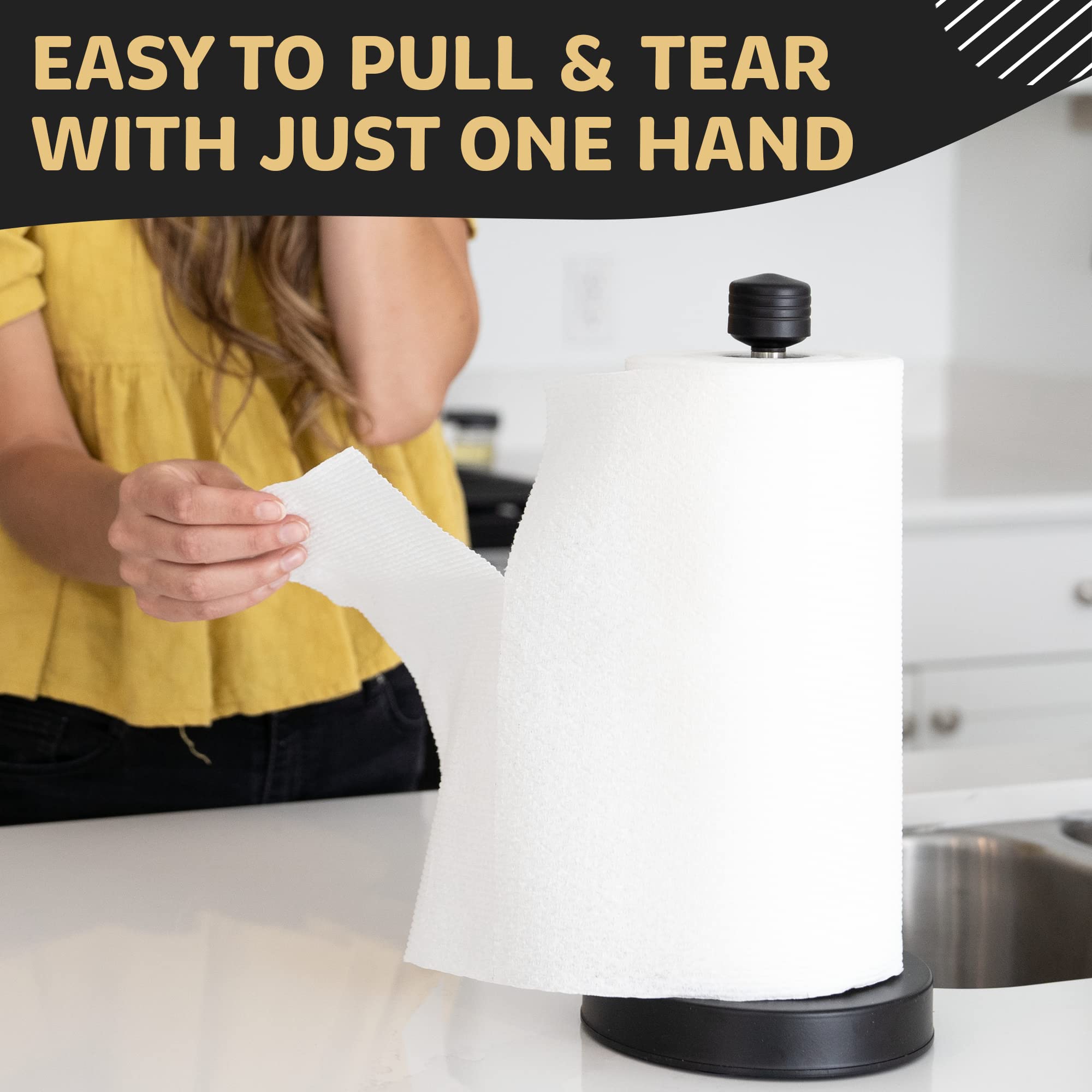 Dear Household stainless steel post texture highlighting rust-resistant durability