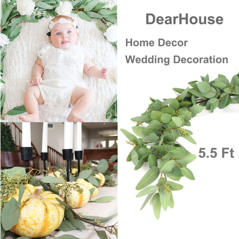 DearHouse close leaf detail highlighting real-touch PU leaves and natural texture