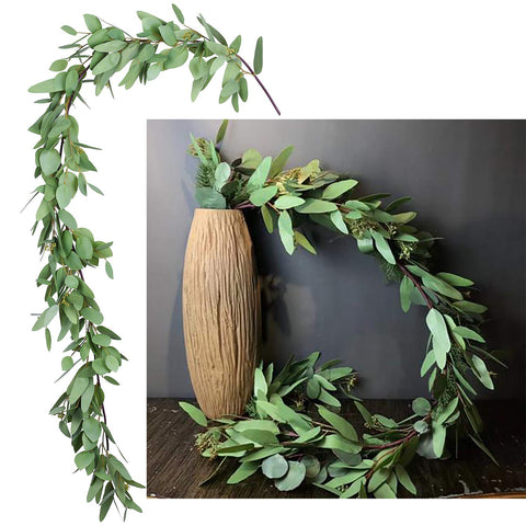 DearHouse garland beside measuring tape showing length and scale benefits