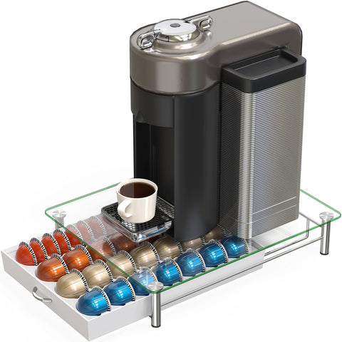 Deco Brothers interior showing capsules neatly organized for efficient storage