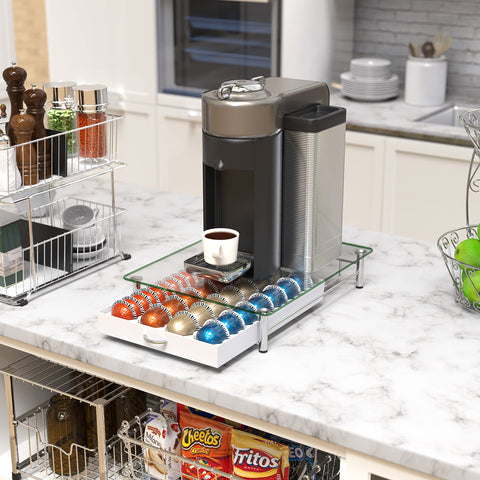 Deco Brothers tempered glass top close-up highlighting clear scratch-resistant surface
