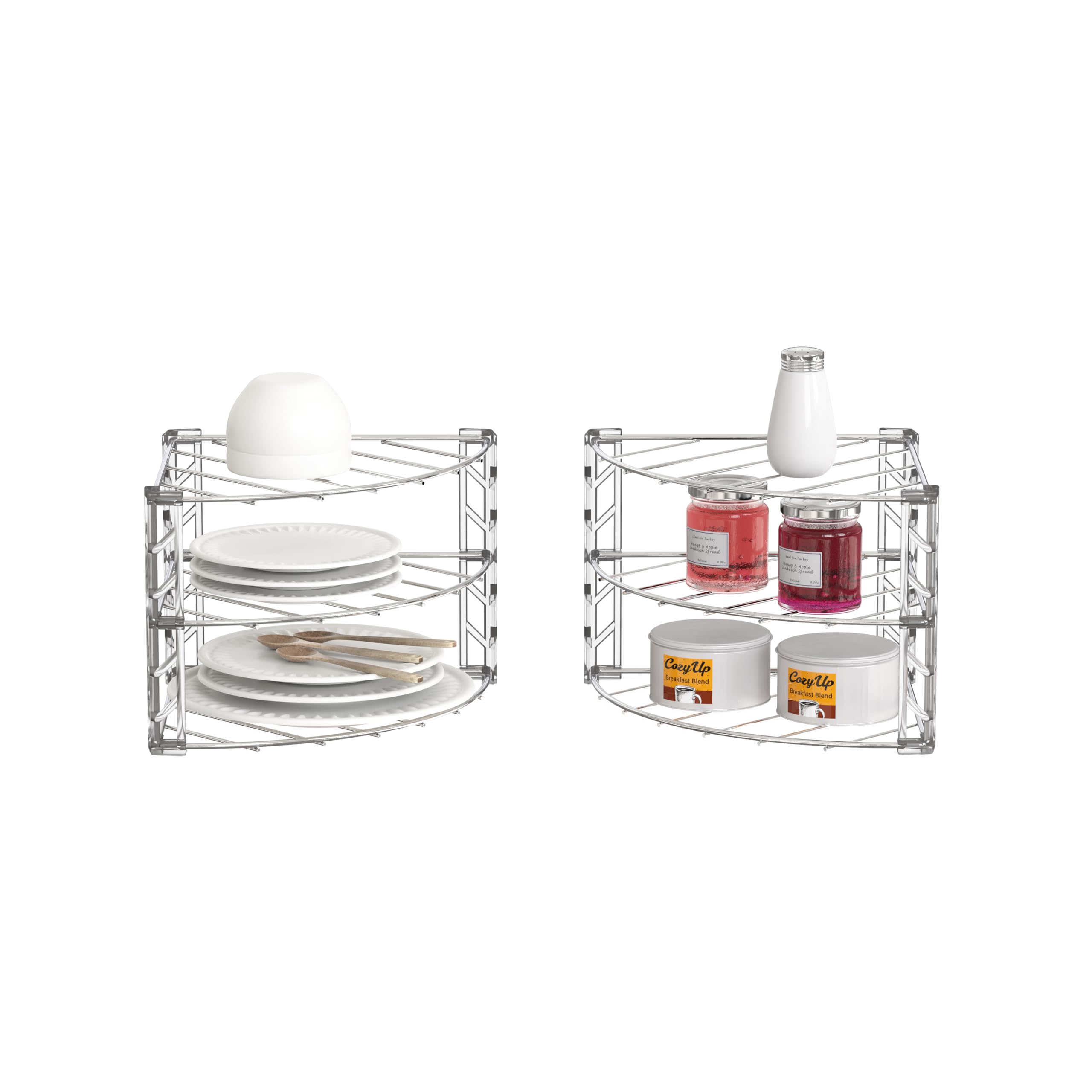Deco Brothers two-pack side-by-side setup showing expanded storage benefit