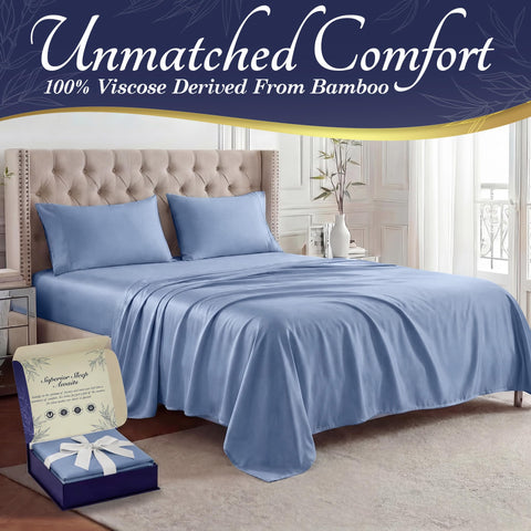 DECOLURE fitted sheet deep-pocket demo fitting over a thick mattress securely