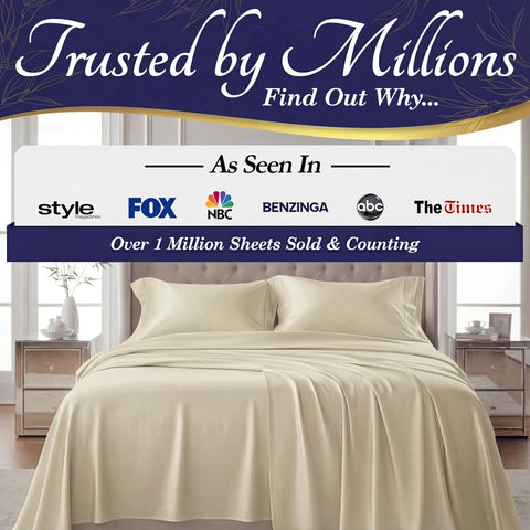 DECOLURE two pillowcases neatly folded highlighting soft pillow comfort