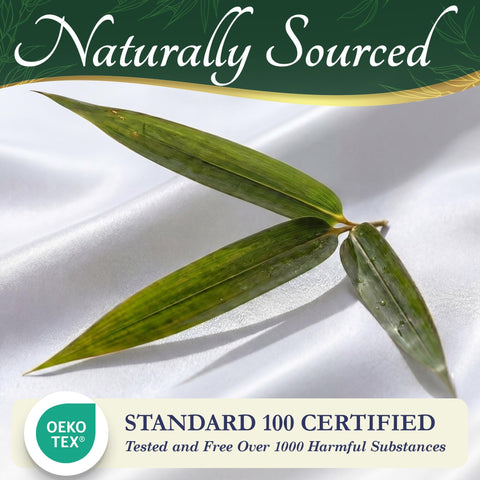 DECOLURE neatly folded sheets after wash indicating easy-care longevity