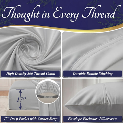 DECOLURE stitching and seam close view emphasizing long-lasting durability