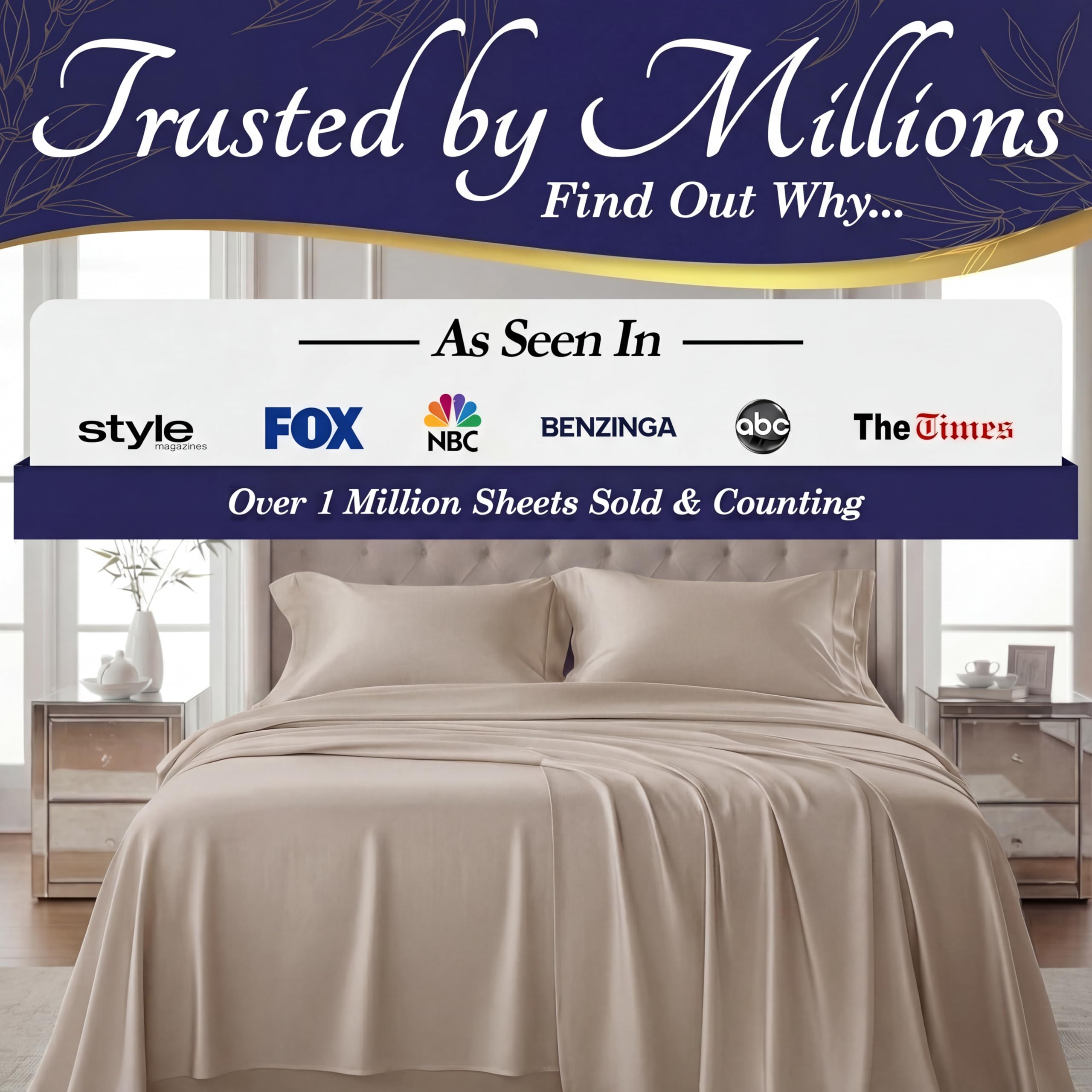 DECOLURE two pillowcases neatly folded showcasing smooth finish and comfort